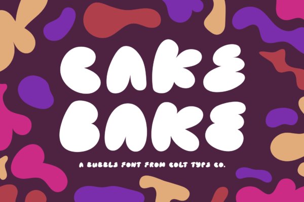Cake Bake Font product image